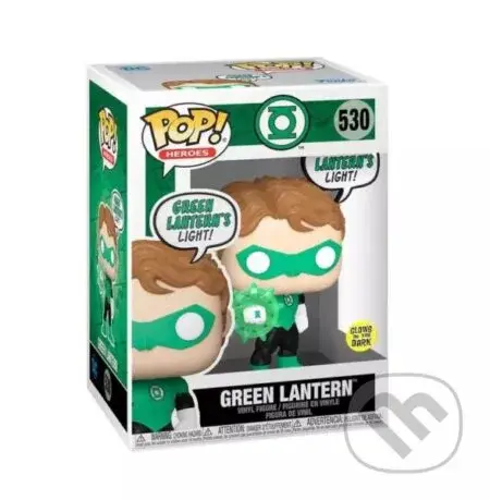 Funko POP Heroes: DC - Green Lantern (Glows in the Dark) #530