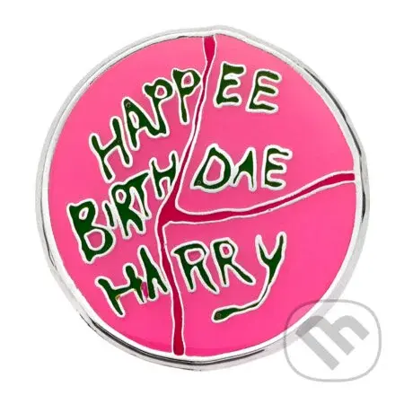 Odznak Harry Potter - Happee Birthdae Harry
