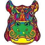 Drevené puzzle-Hippocampus/M H21955