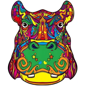 Drevené puzzle-Hippocampus/M H21955