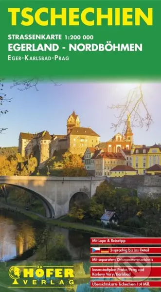 Česká republika (Chebsko - Severní Čechy) 1:200 000 / automapa