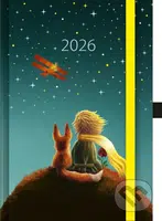 Týdenní diář Art Malý princ 2026 (A5, s gumičkou)