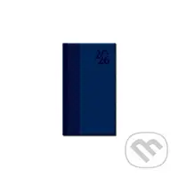 Mini diár VENETIA 2026 (modrý) (12-mesačný, A6)