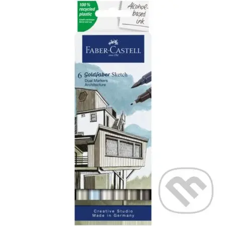 Popisovače Gofa Sketch Dual set 6 Architect