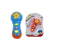 Zábavný mikrofón pre najmenších s efektmi 14cm