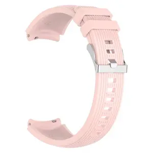 BStrap Silicone Davis remienok na Garmin Vivoactive 4, sand pink