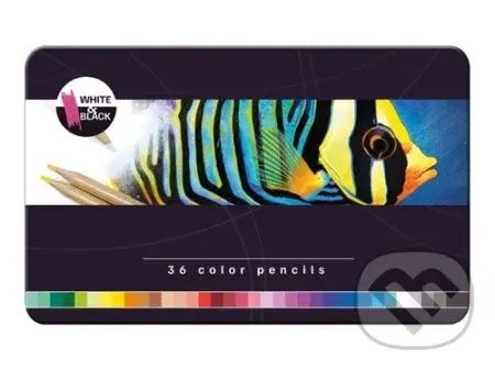 Pastelky 36 ks v kovové krabičce