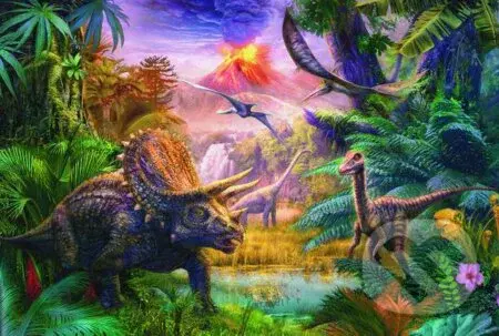 Údolie dinosaurov - puzzle z kategorie 60 - 300 dílků