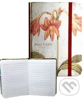 Zápisník s gumičkou - lilie A