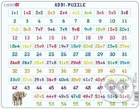 Addi-Puzzle (Sčítanie) AR8 - puzzle z kategorie Naučné puzzle