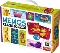 Pexeso Classic&Plus: Roztomilé příšerky 3v1 - hra z kategorie Karty, pexeso