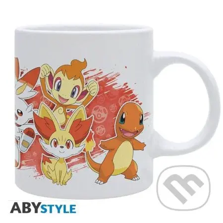 Pokémon keramický Hrnček 320 ml - Ohniví Pokémoni