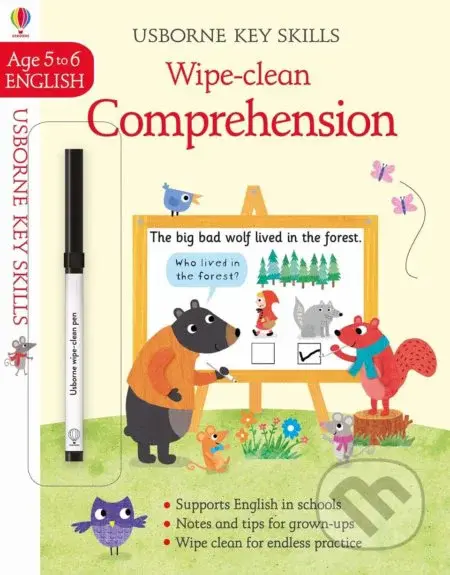 Wipe-clean Comprehension 5-6 - Hannah Watson - kniha z kategorie Omalovánky, vystřihovánky, papír