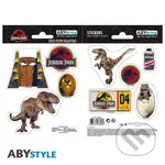 Jurský park samolepky - 2 archy