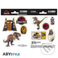Jurský park samolepky - 2 archy