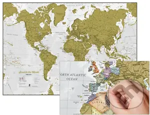 Svet - stieracia mapa