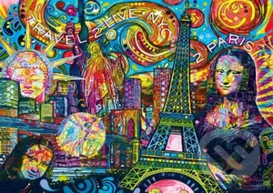 Iconic Travel - puzzle z kategorie Umělecké