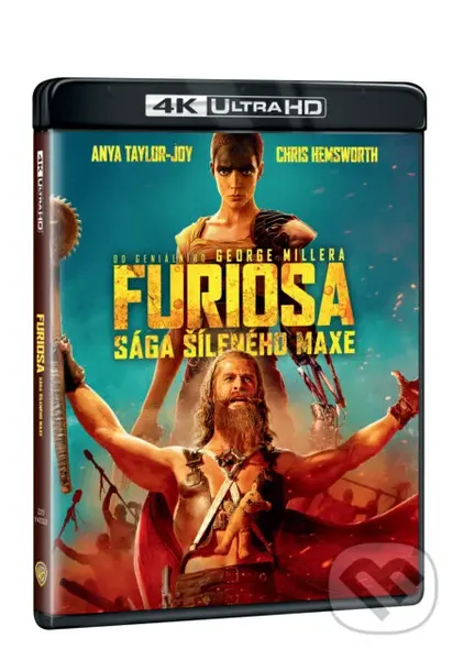 Furiosa: Sága Šíleného Maxe Ultra HD Blu-ray (UHD BD) - film z kategorie Akční sci-fi