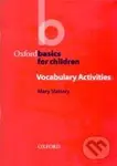Oxford Basics for Children - Vocabulary Activities - kniha z kategorie Mateřská škola a předškoláci
