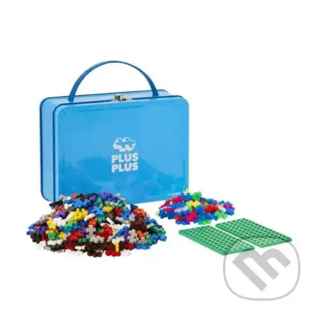 Plus-Plus stavebnice Kufřík kovový - Basic - puzzle z kategorie 60 - 300 dílků