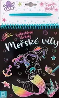 Vyškrábavací obrázky - Mořské víly - Marzena Ćwik, Andrea Macurová - kniha z kategorie Omalovánky