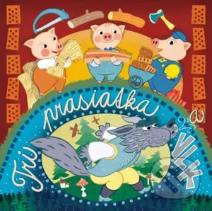 Tri prasiatka a vlk 2 LP + CD - Stanislav Dančiak ml. - audiokniha z kategorie Pohádky
