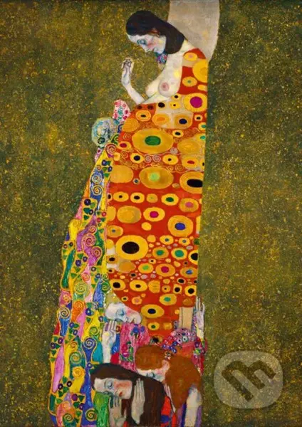 Gustave Klimt - Hope II, 1908 - puzzle z kategorie Umělecké