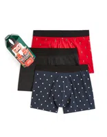 Celio Dárkové balení boxerek Louskáček, 3ks - Pánské