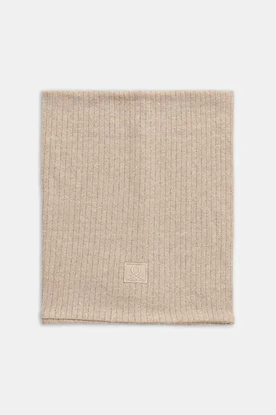 Dětský nákrčník United Colors of Benetton béžová barva, 6FEECU00N