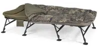 Nash lehátko se spacákem indulgence hd40 sleep system 8 legs camo emperor