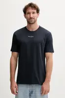 Bavlněné tričko Marc O'Polo pánské, tmavomodrá barva, s potiskem, B21201251382