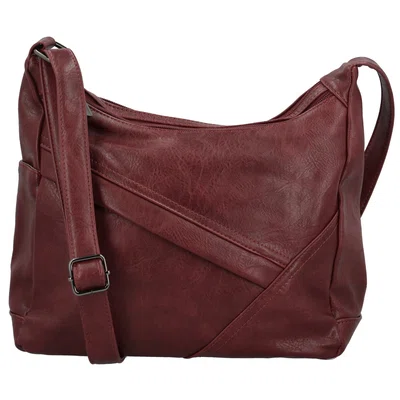 Dámská crossbody kabelka vínová - Firenze Wieke