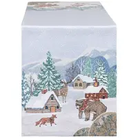 X-Mas BĚHOUN NA STŮL, 40/140 cm, vícebarevná