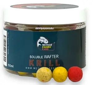 Method feeder fans method action wafter boiliies 12 mm 100 ml - krill