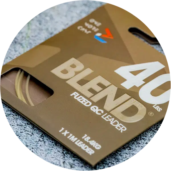 One more cast montáž blend fused qc leader 40 lb
