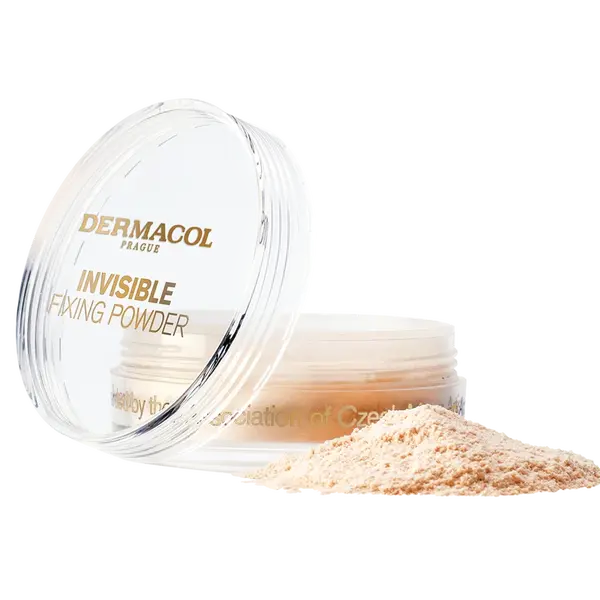 Dermacol Lehký fixační pudr (Invisible Fixing Powder) 13 g Natural
