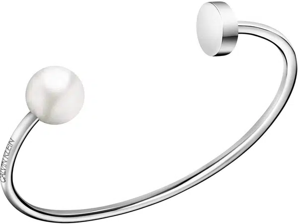 Calvin Klein Pevný otevřený náramek Bubbly KJ9RMF0403 5,4 x 4,3 cm - XS