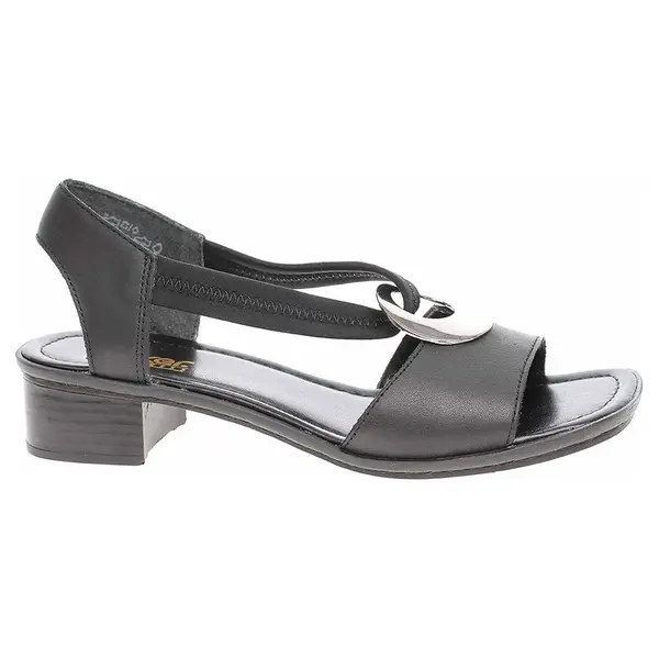 Dámské sandály Rieker 62662-01 schwarz 37
