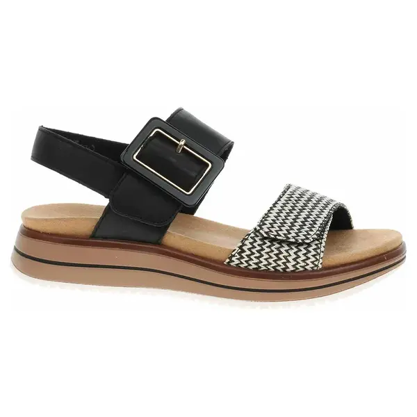 Dámské sandály Remonte D1J53-02 schwarz kombi 39