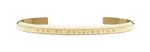 Daniel Wellington Módní pevný pozlacený náramek Classic DW0040000 L: 18,5 cm