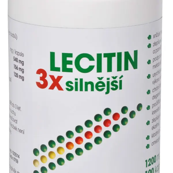 Vetrisol Lecitin 3x silnější 100 kapslí