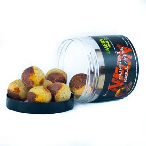 Emersfish boilie neonky olihňový krill pepř 50 g - 16 mm