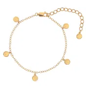 Hot Diamonds Půvabný pozlacený náramek s diamantem Jac Jossa Soul DL639