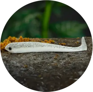 Redbass gumová nástraha ripper swimmer slim white g - xl 125 mm