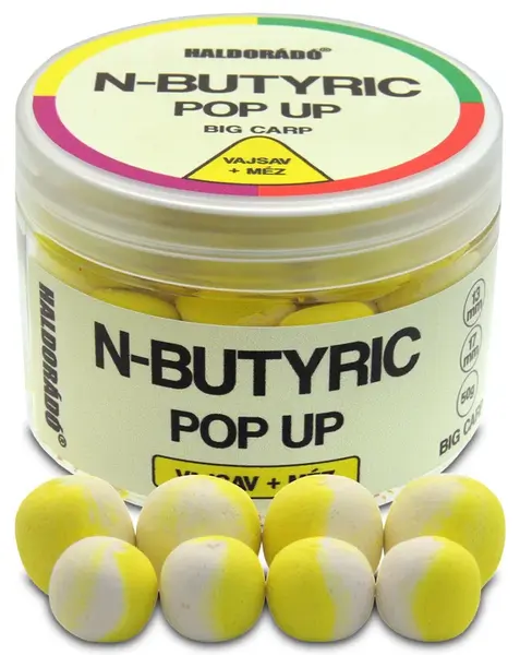 Haldorádó pop-up n-butyric big carp 50 g 13+17 mm kyselina máselná - med