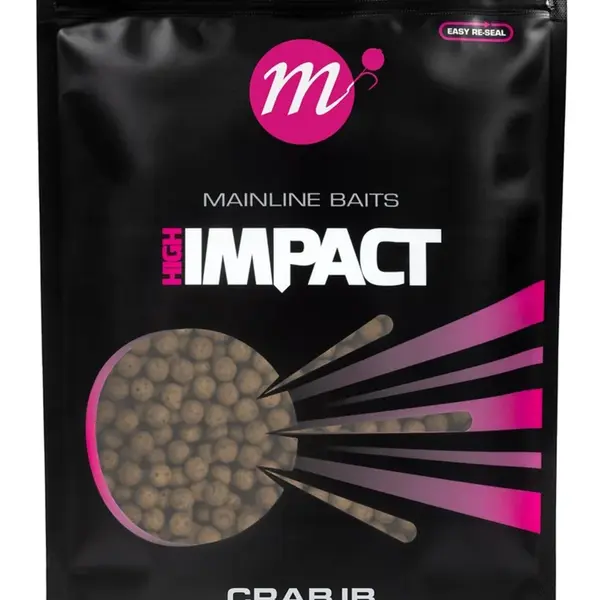 Mainline boilie hi impact crab ib 1 kg - 20 mm