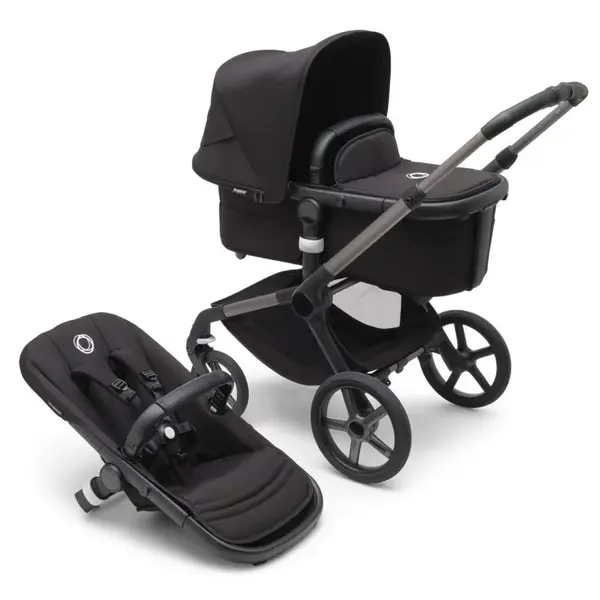 BUGABOO Kočárek kompletní Fox 5 Graphite/Midnight black-Midnight black