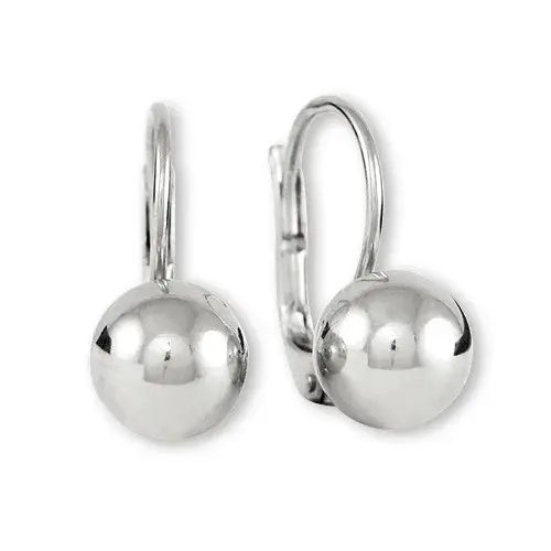 Soliter Minimalistické náušnice z bílého zlata 231 001 00474 07