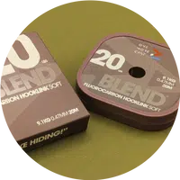 One more cast fluorocarbon blend fluorocarbon hooklink soft 20 m - 20 lb