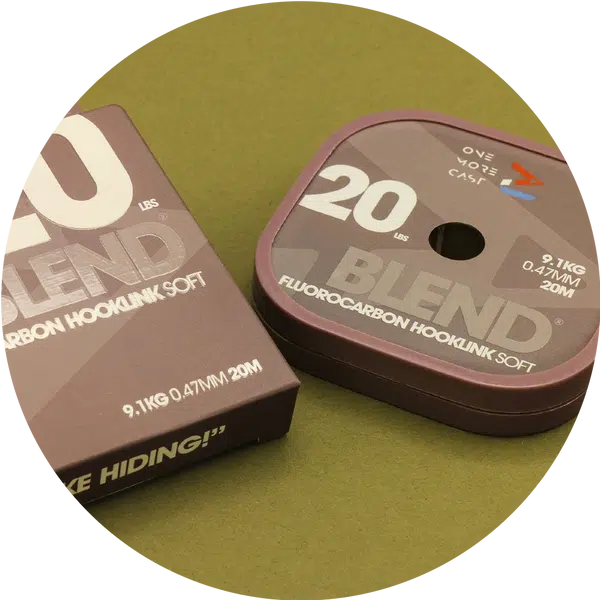 One more cast fluorocarbon blend fluorocarbon hooklink soft 20 m - 20 lb